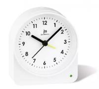 Despertador Un Cuarzo Analógico Con Movimiento Continuo Silent, Snooze Y Timbre