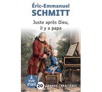 Juste après Dieu, il y a papa: Grands caractères, édition accessible pour les malvoyants
