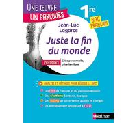 Juste la fin du monde: Avec la parcours "Crise personnelle, crise familiale": 8