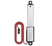 Justech DC 12V 32N Actuador Lineal Motor Aleación de Aluminio para Ajustar las Antenas de Televisión, la Silla de Cubierta, Ventanas y Otras Aplicaciones