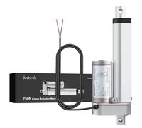 Justech DC 12V Actuador Lineal Motor 750N 100mm Para Auto RV Abridor Eléctrico de Puerta Construcción de Maquinaria Agrícola Industrial Vehículo de Barrido Limpios Buques de Carga y Otras Aplicaciones