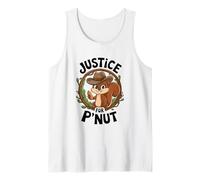 Justice for P'Nut Adorable Sombrero de Vaquero Peanut The Squirrel Camiseta sin Mangas