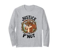 Justice for P'Nut Adorable Sombrero de Vaquero Peanut The Squirrel Manga Larga