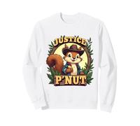 Justice for P'Nut Adorable Sombrero de Vaquero Peanut The Squirrel Sudadera
