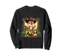 Justice for P'Nut Adorable Sombrero de Vaquero Peanut The Squirrel Sudadera