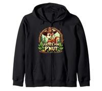 Justice for P'Nut Adorable Sombrero de Vaquero Peanut The Squirrel Sudadera con Capucha
