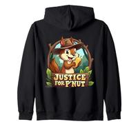 Justice for P'Nut Adorable Sombrero de Vaquero Peanut The Squirrel Sudadera con Capucha