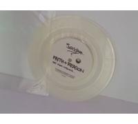 JUSTICE - JUSTICE faith and reason feat miles copeland, 7 inch single, clear vinyl