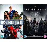 Justice League 2 Movie Collection DVD - Justice League, Zack Snyder's Justice League DVD - DC Justice League 2 Movie Collection DVDDC