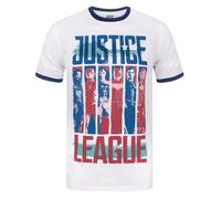 Justice League - Camiseta con personajes de la Liga de la Justicia para hombre