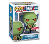 Justice League Comic Martian Manhunter Exclusive Pop Heroes #465 Vinyl Figura