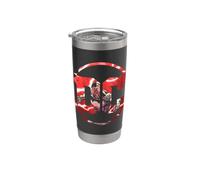 Justice League Cyborg DC Comics Logo Vaso térmico de acero inoxidable de doble pared