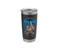Justice League DC Comic Deathstroke Logo Vaso térmico de acero inoxidable de doble pared