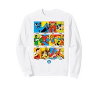 Justice League DC Hero Panels Sudadera