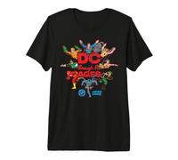 Justice League DC Through The Ages Camiseta Premium