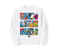 Justice League DC Villain Panels Sudadera