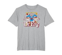 Justice League Dr. Fate Stars Camiseta, Hombre Tallas Grandes, Gris Jaspeado, 3X Alto