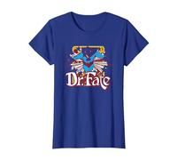 Justice League Dr. Fate Stars Camiseta, Mujer, Azul Real, 3XL