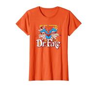 Justice League Dr. Fate Stars Camiseta, Mujer, Naranja, XS