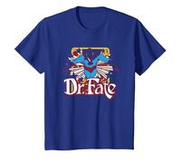 Justice League Dr. Fate Stars Camiseta, Niños, Azul Real, 10 años