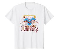 Justice League Dr. Fate Stars Camiseta, Niños, Blanco, 10 años