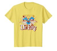 Justice League Dr. Fate Stars Camiseta, Niños, Limón, 2 años