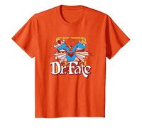 Justice League Dr. Fate Stars Camiseta, Niños, Naranja, 12 años