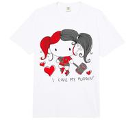 Justice League Harley Quinn Puddin' Comfort Colors Adult Heavyweight T-Shirt
