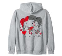 Justice League Harley Quinn Puddin' Sudadera con Capucha