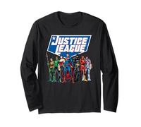 Justice League Modern Line Up Manga Larga