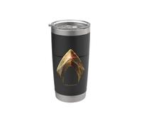 Justice League Movie Aquaman Logo Vaso térmico de acero inoxidable de doble pared