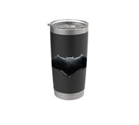 Justice League Movie Batman Logo Vaso térmico de acero inoxidable de doble pared