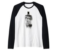 Justice League Movie Batman Over League Camiseta Manga Raglan