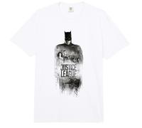 Justice League Movie Batman Over League Comfort Colors Adult Heavyweight T-Shirt