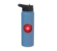Justice League Movie Cyborg Logo Stainless Steel Insulated Water Bottle