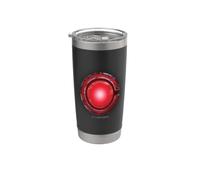 Justice League Movie Cyborg Logo Vaso térmico de acero inoxidable de doble pared