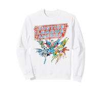 Justice League of America Line Up Sudadera