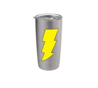Justice League Shazam! Logo Vaso térmico de acero inoxidable de doble pared