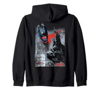 Justice League Superman Batman Double Feature Sudadera con Capucha