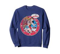 Justice League Wonder Woman Vintage No Time For Naughty Sudadera
