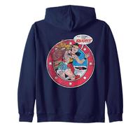 Justice League Wonder Woman Vintage No Time For Naughty Sudadera con Capucha