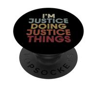 Justice Name Justice Personalized Name First Given PopSockets PopGrip Adhesivo