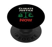 Justicia climática Ahora - Declaración de concientización PopSockets PopGrip Adhesivo
