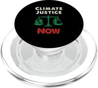 Justicia climática Ahora - Declaración de concientización PopSockets PopGrip para MagSafe