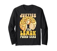 Justicia para Lemon Pound Cake Freedom Meme Manga Larga