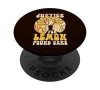 Justicia para Lemon Pound Cake Freedom Meme PopSockets PopGrip Adhesivo