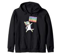 Justicia Social Unicornio Protesta Mujeres Igualdad Igualdad Igu Sudadera con Capucha