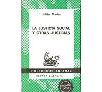 Justicia social y otras justicias,la