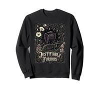 Justificablemente Furioso Cuervo Anti Patriarcado Goth Nouveau Art Sudadera