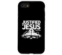 Justificado por Jesús Hechos 13 Fe sobre la Ley Evangelio Verdad Carcasa para iPhone SE (2020) / 7 / 8